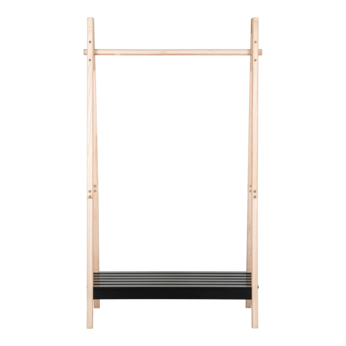 House Nordic Dulap de haine Torino, MDF, natural/negru [5]