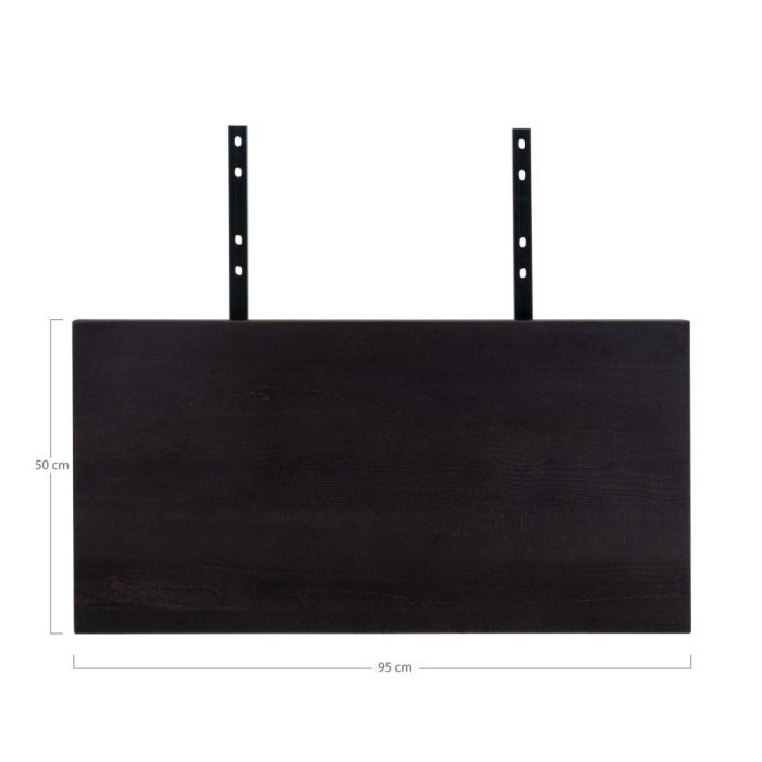 House Nordic Foi de extensie pentru masa Toulon/Montpellier/Bordeaux stejar negru 2 buc [4]