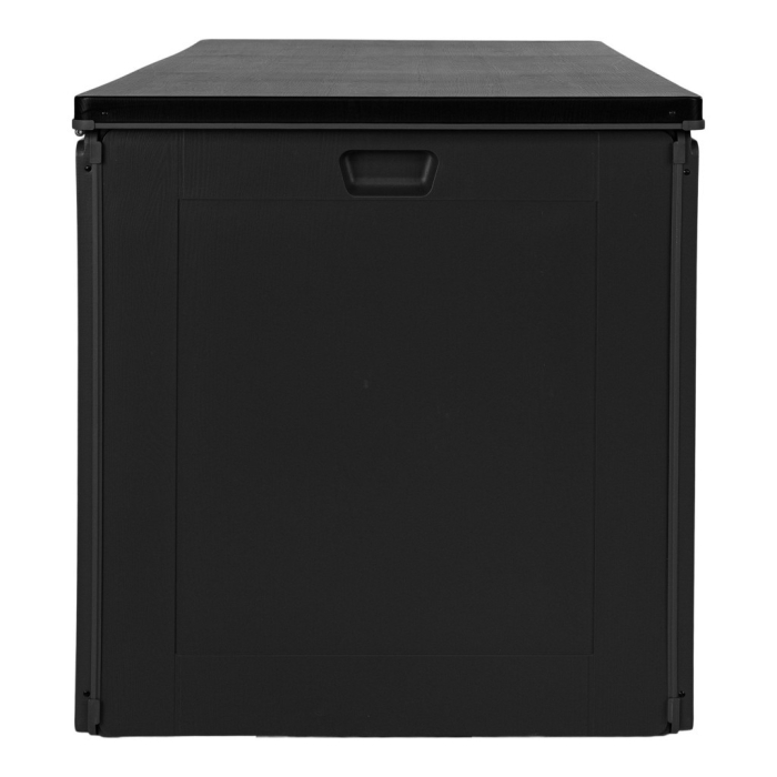 House Nordic Ladă de grădină din plastic Dubrovnik, neagră 490 L [5]