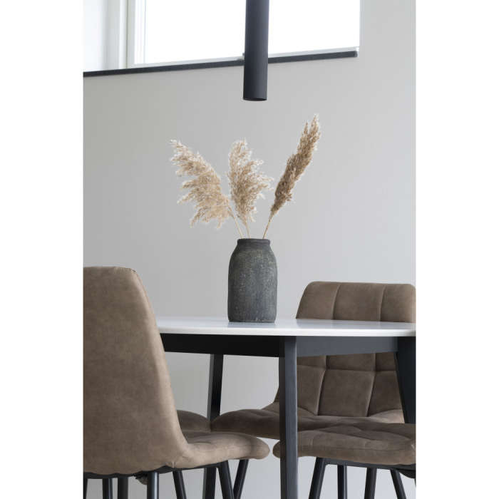 House Nordic Lampă suspendată Paris, negru, cablu textil 120 cm [5]