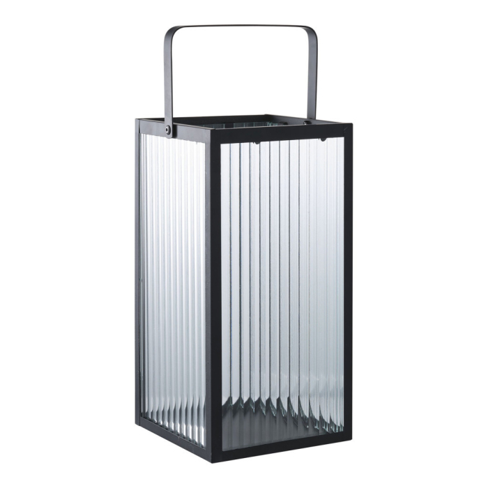 House Nordic Lanternă decorativă Almonte, metal/glass, negru [3]