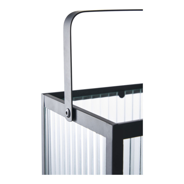 House Nordic Lanternă decorativă Almonte, metal/glass, negru [4]