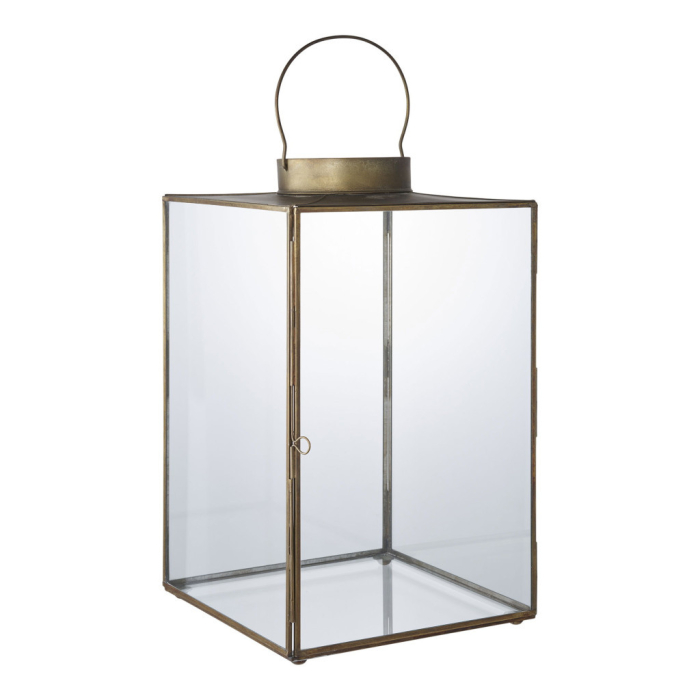 House Nordic Lanternă decorativă Mohali, metal/vidră, cupru antic [3]