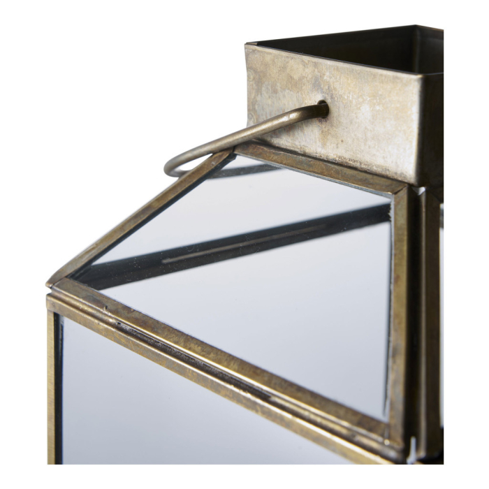 House Nordic Lanternă decorativă Mysore, metal/vidră, cupru antic [4]