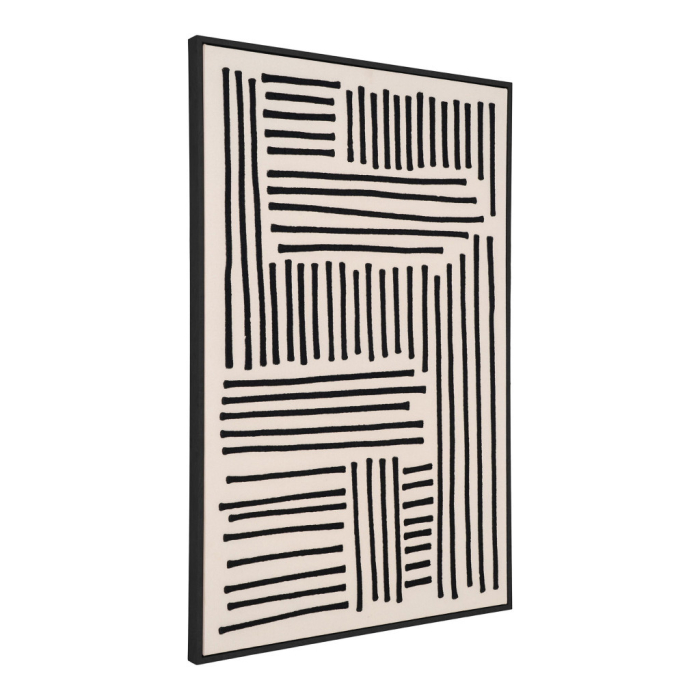 House Nordic Lipari canvas print, negru/bej, No.1 60x90 cm [3]