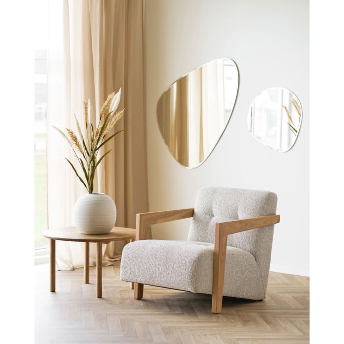 House Nordic Masă de cafea Jena stejar, natural, ø70x40 cm [6]