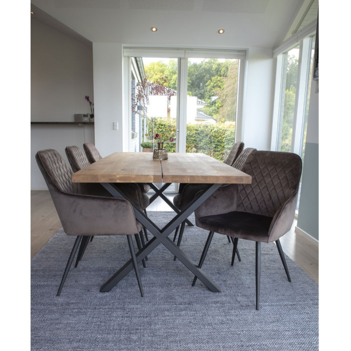 House Nordic Masă de dining Montpellier 200x95 cm stejar [8]