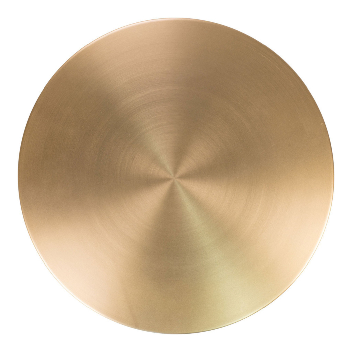 House Nordic Masă Lecco din alamă și marmură, Ø51x52 cm [3]