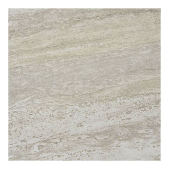 House Nordic Măsuță travertin Leuven cu picioare negre, ø27x46 cm [4]