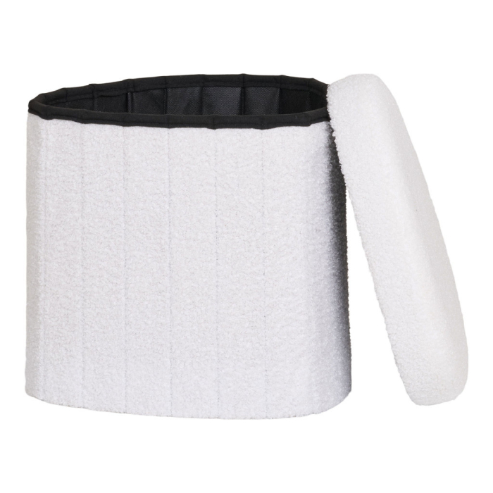 House Nordic Medford puf, alb [4]