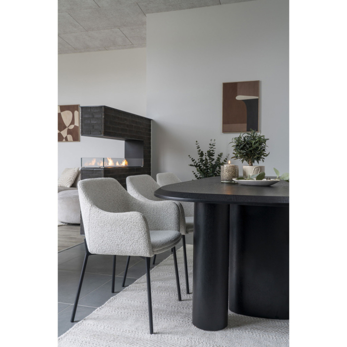 House Nordic Melilla dining scaun alb [6]