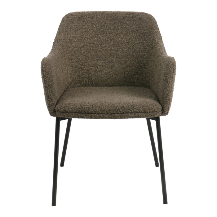 House Nordic Melilla Scaun de masă, cataramă, maro, negru [2]