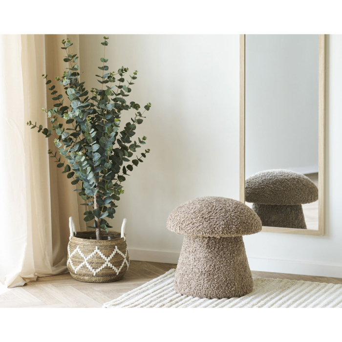 House Nordic Oglindă de perete Scottsdale cu ramă din lemn, naturală, 45x110 cm [5]