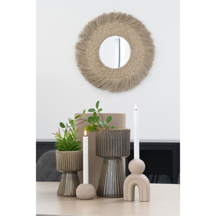 House Nordic Oglindă Tokyo, iarbă de mare, naturală, ø70 cm [5]