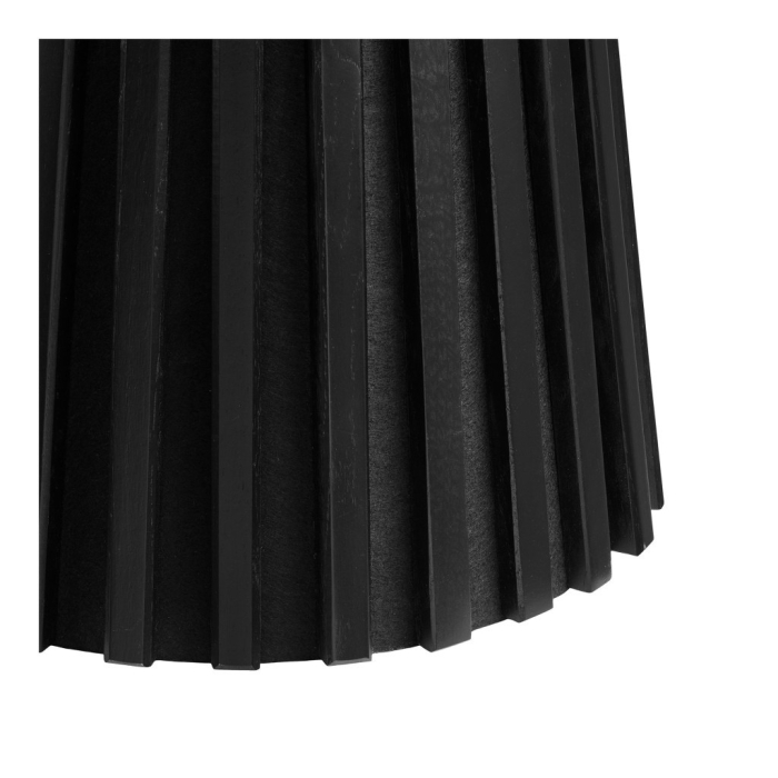 House Nordic Osaka Masă laterală din furnir de stejar, negru, ø40x50 cm [3]