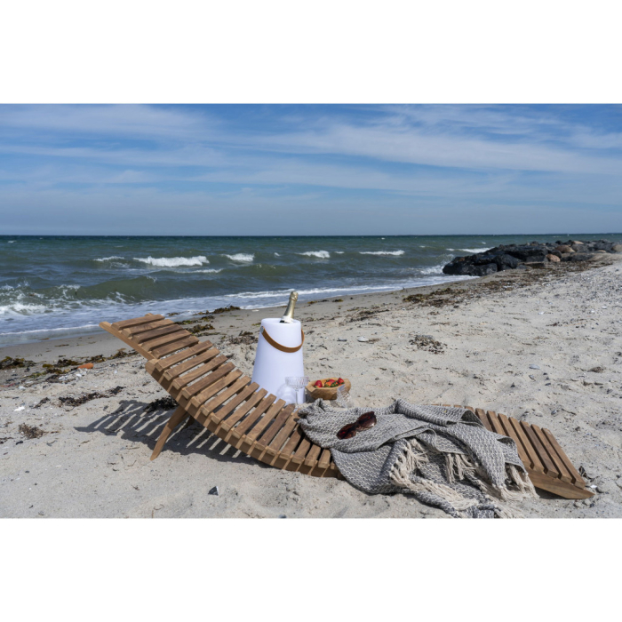 House Nordic Pat de zi Arrieta, lemn de tec, natural [2]