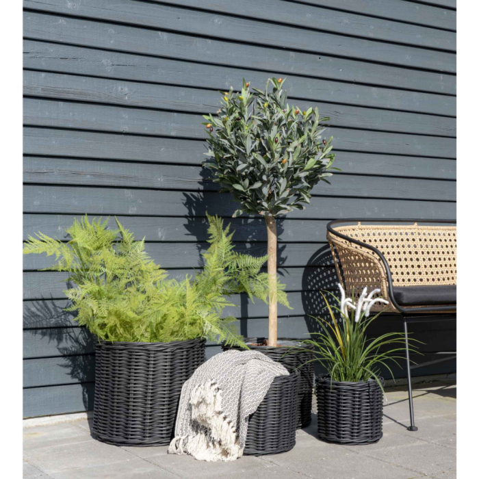 House Nordic Pătură Cort, bumbac, gri închis-alb, model C 130x160 cm [3]