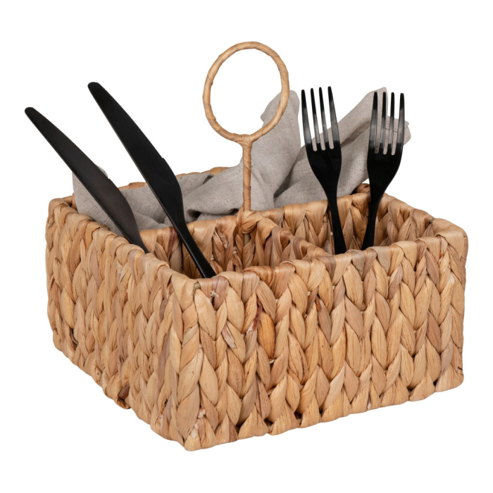 House Nordic Pleiku coș de perete, jacint de apă, natural, 20x11x20 cm [3]