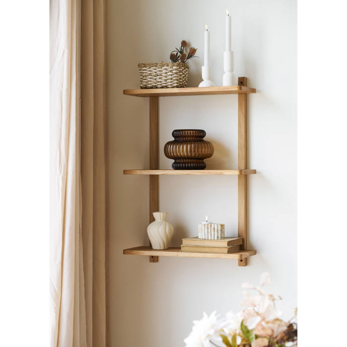 House Nordic Raft de perete Townsville, stejar, 20x50x75 cm [5]