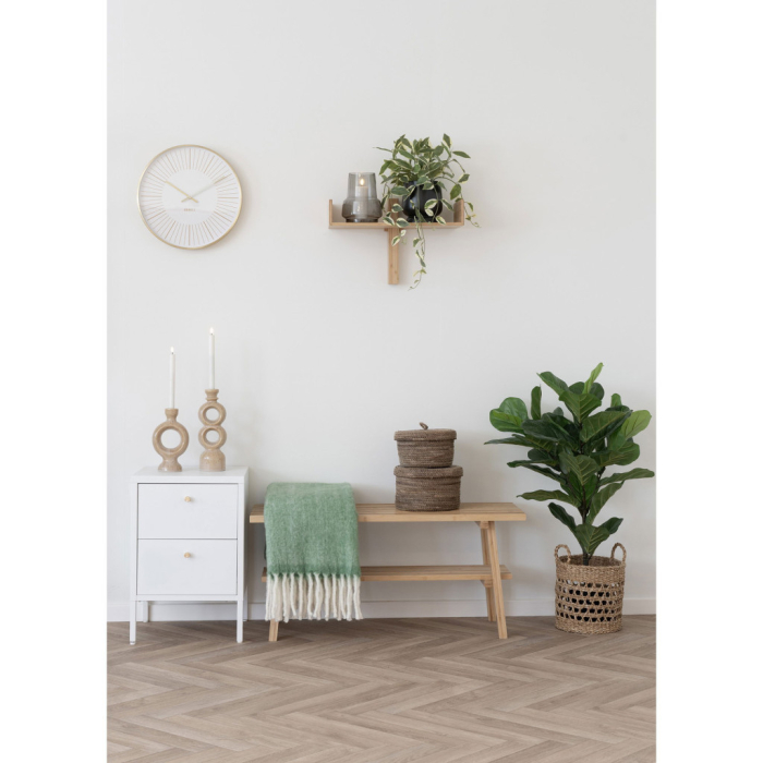 House Nordic Raft de perete Villa, bambus, natural 50x36 cm [2]