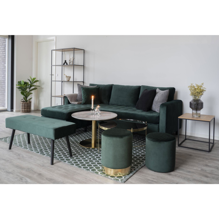 House Nordic Raft Vita, 5 rafturi, efect stejar, cadru negru 80x36x170 cm [7]