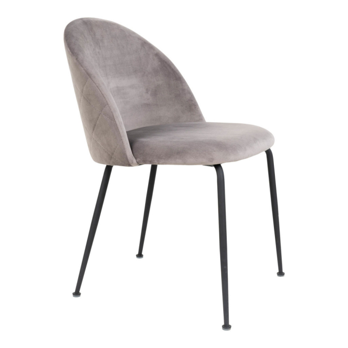 House Nordic Scaun de dining Geneve gri-negru [4]