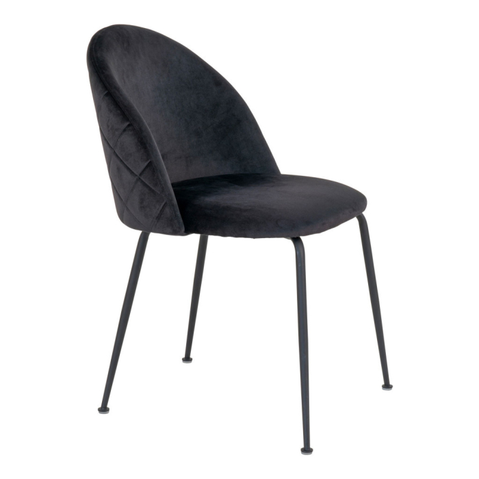 House Nordic Scaun de dining Geneve negru-negru [3]