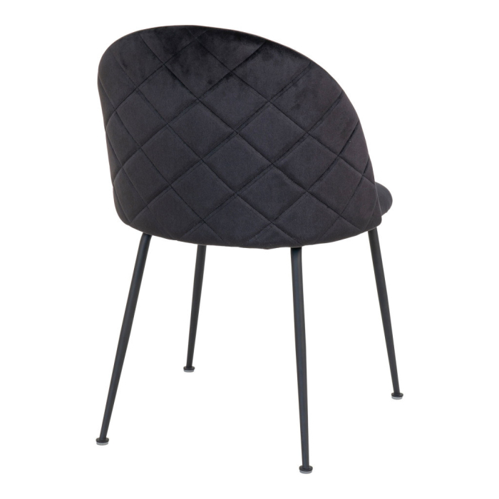 House Nordic Scaun de dining Geneve negru-negru [4]