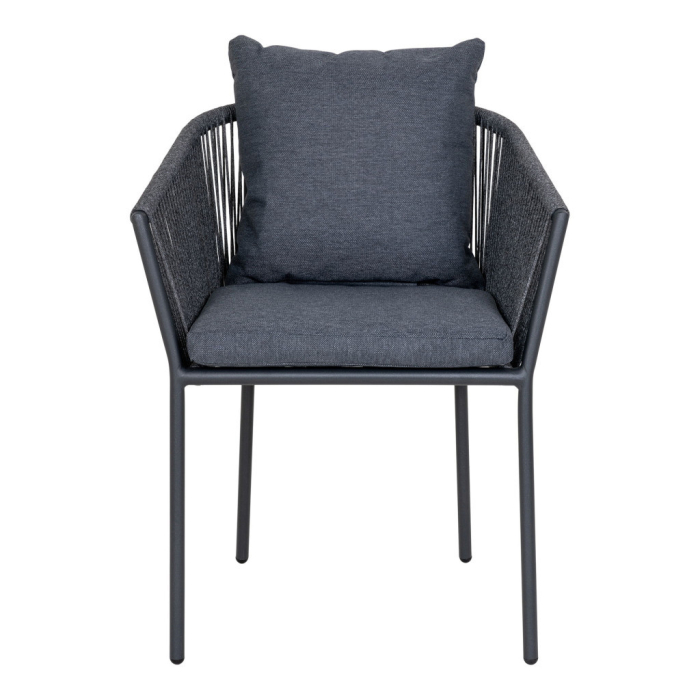 House Nordic Scaun de masă Salerno gri închis [3]