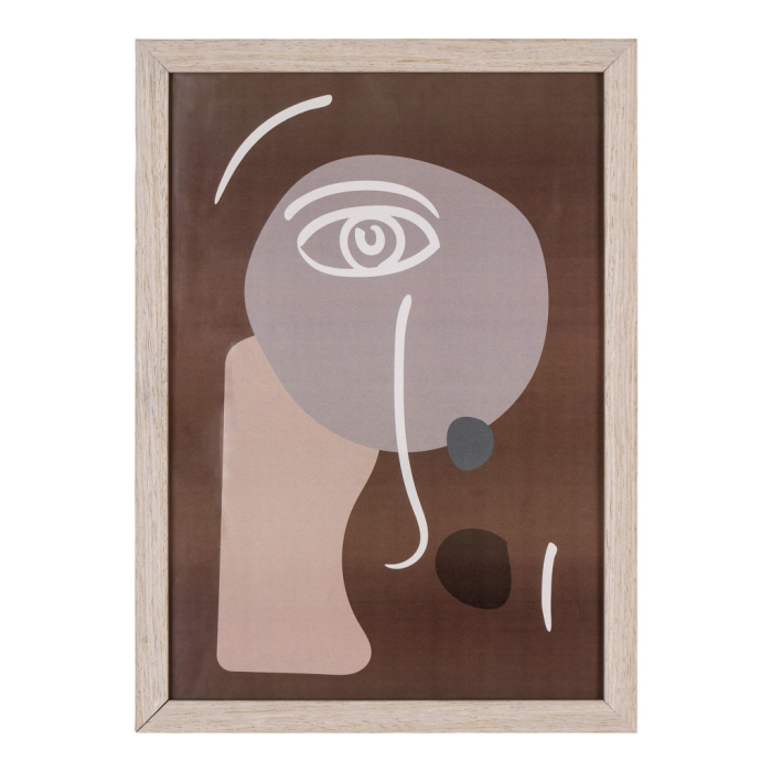 House Nordic Set de artă de perete Madison, natural, 3 piese [4]