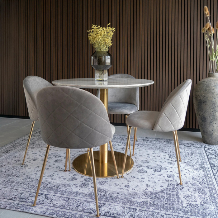 House Nordic Set de masă Bolzano-Geneve 4 1 alb-gri [2]