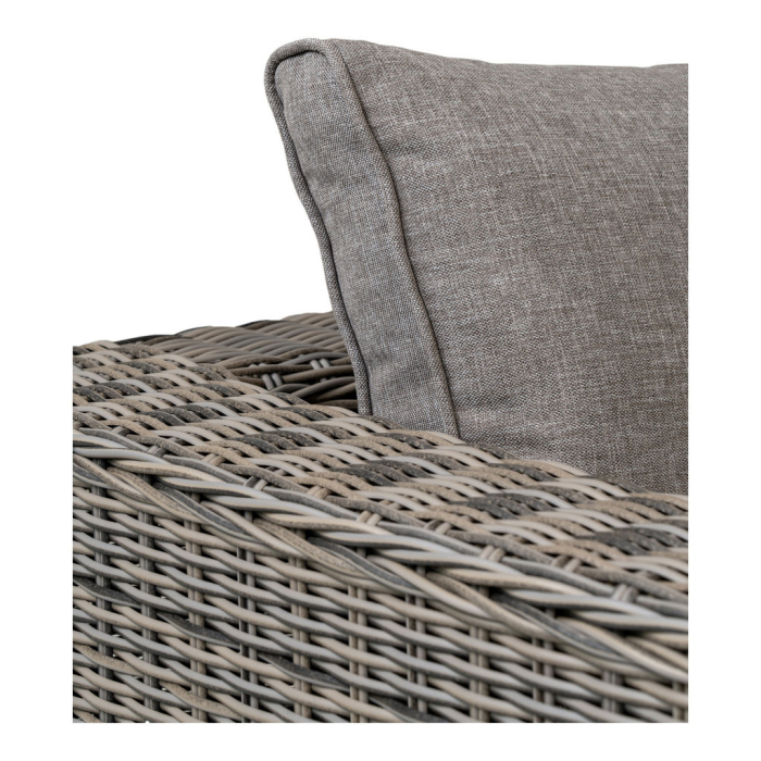 House Nordic Set mobilier de grădină Calvi, polyrattan, gri kubu [6]