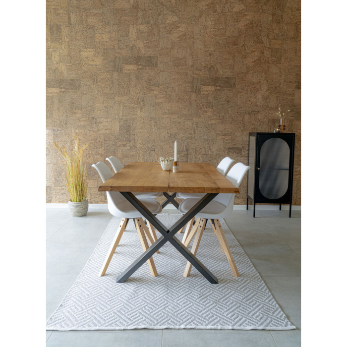 House Nordic Toulon masă extensibilă 200x95 cm stejar [10]