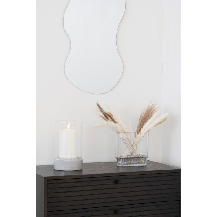 House Nordic Vas, sticlă, transparent 20x9x19,5 cm [6]