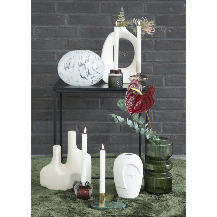 House Nordic Vas, sticlă, verde, ø12x25 cm [8]