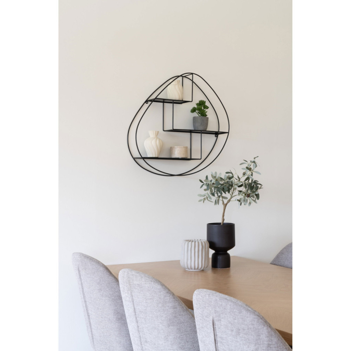 House Nordic Vază, ceramică, alb, 2pcs [8]