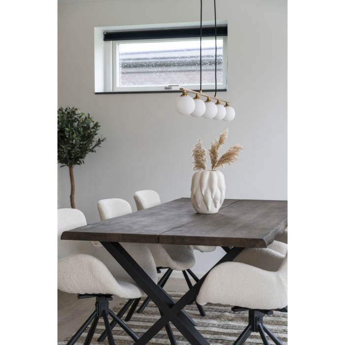 House Nordic Vază, ceramică, bej, 19,5x19,5x26 cm [3]