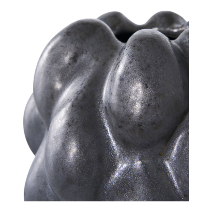 House Nordic Vază, ceramică, negru, 14x15x19 cm [3]