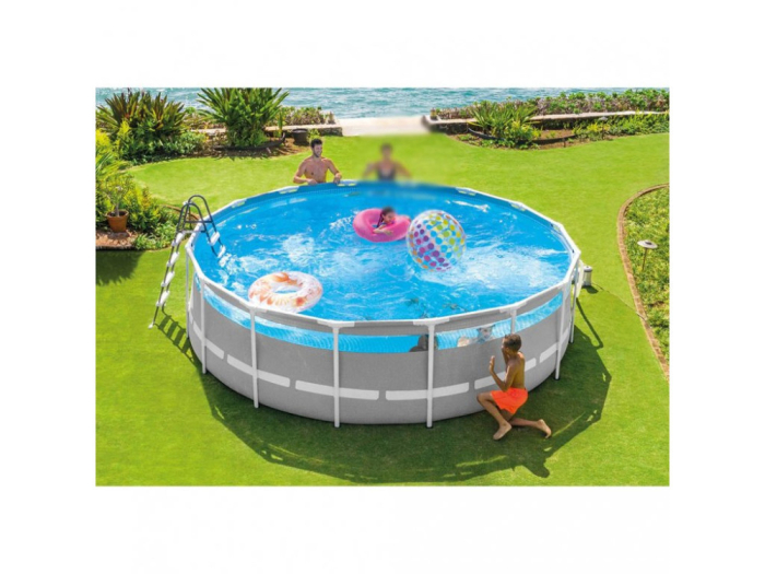 Intex Piscină cu cadru metalic Intex Prism Frame Clearview 427x107 cm [2]