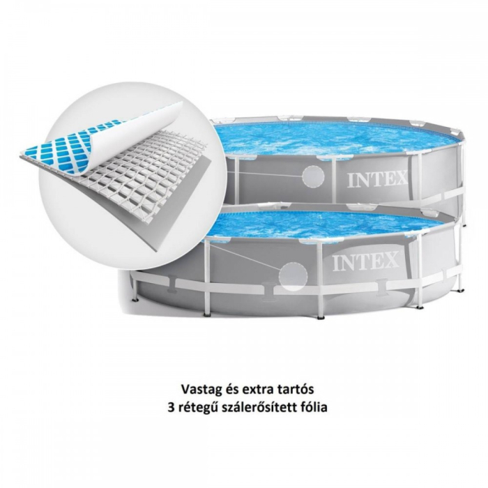 Intex Piscină Intex Prism Frame cu filtru de hârtie, 366x76 cm [4]