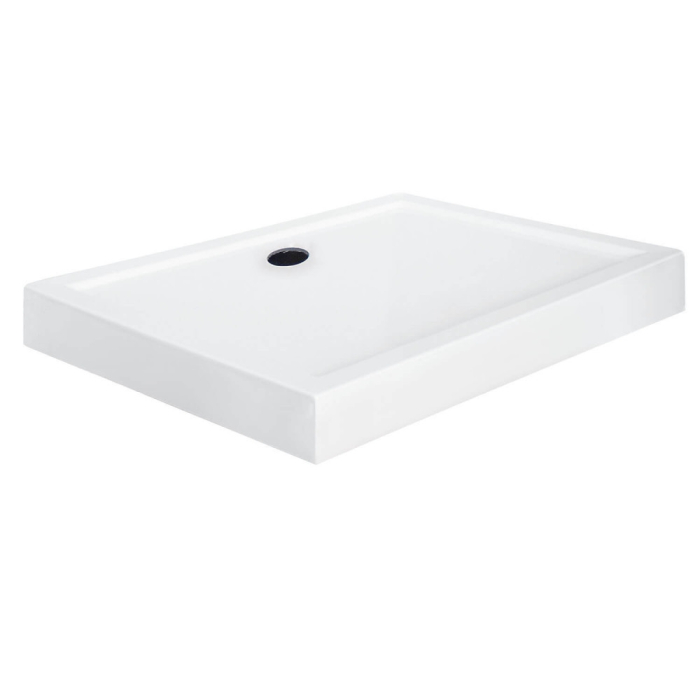 Kerra Cabină de duș asimetrică Silves 80x100 cu cădiță de duș [4]