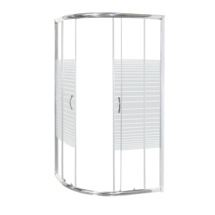 Kerra Cabină de duș curbată universală Madera 100x80 fără cădiță [2]