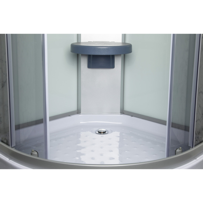 Kerra Cabină de duș Evora White 90 cu cădiță de duș [6]