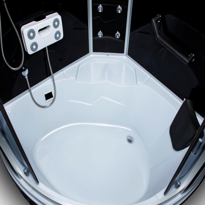 Kerra Cadă de baie cu hidromasaj curbată P135 135x135 cm [2]