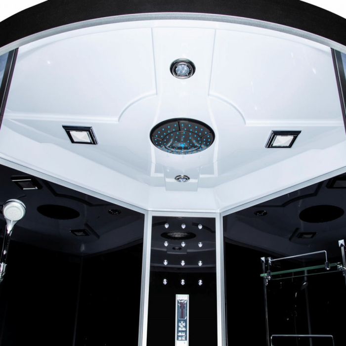 Kerra Cadă de baie cu hidromasaj curbată P135 135x135 cm [3]