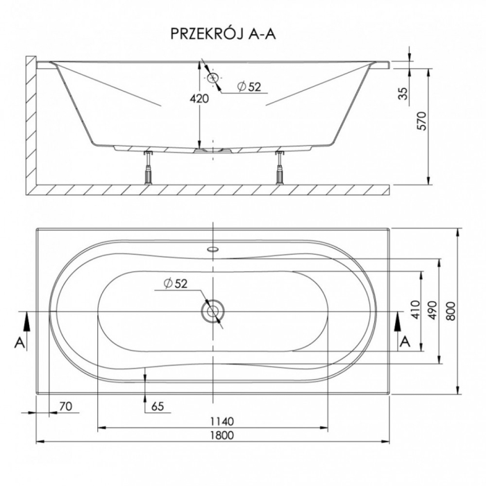 Kerra Cadă dreaptă Doria Duo 180 [3]