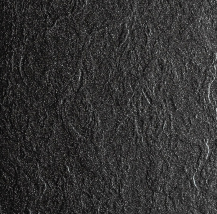 Kerra Cădiță de duș pătrată David 90 din acril negru [3]