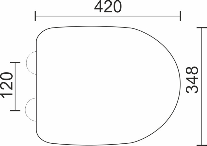 Kerra Capac de toaletă retro duroplast cu închidere ușoară [2]