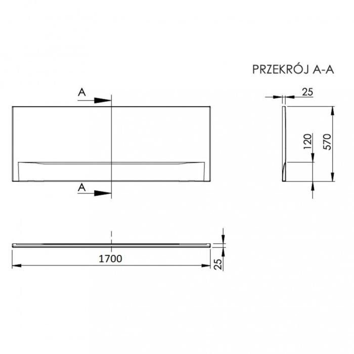 Kerra Doria 170 Panou frontal lung [2]