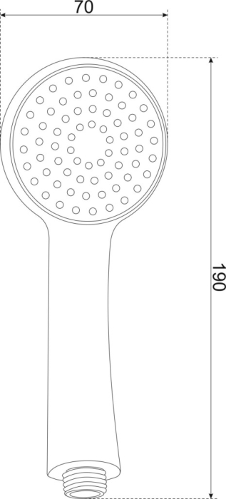 Kerra Duș de mână LILLA [2]